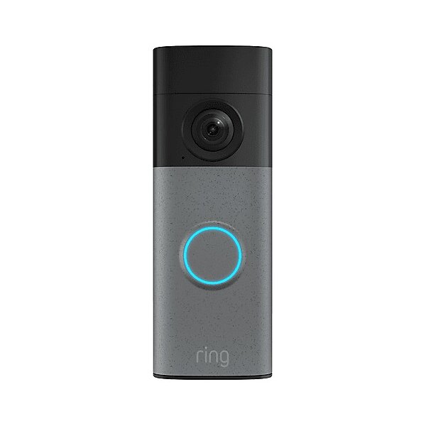 Ring Battery Video Doorbell (2. Gen) 2K, gesprenkelt grau